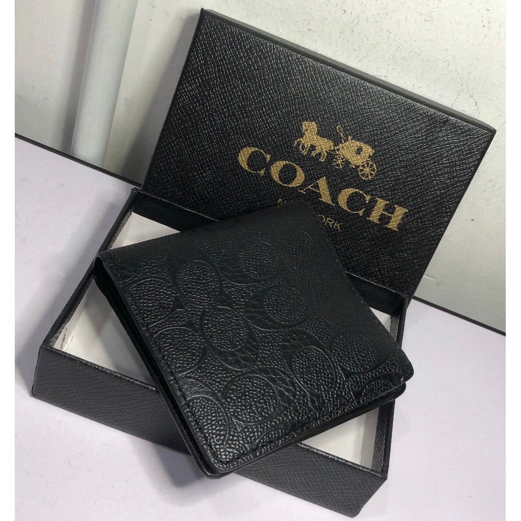 Coach Men s Fashion Wallet F74993 F75086 F74991 F26072 F74771 Dompet Multi Card Wallet Leather Short Wallet Shopee Malaysia