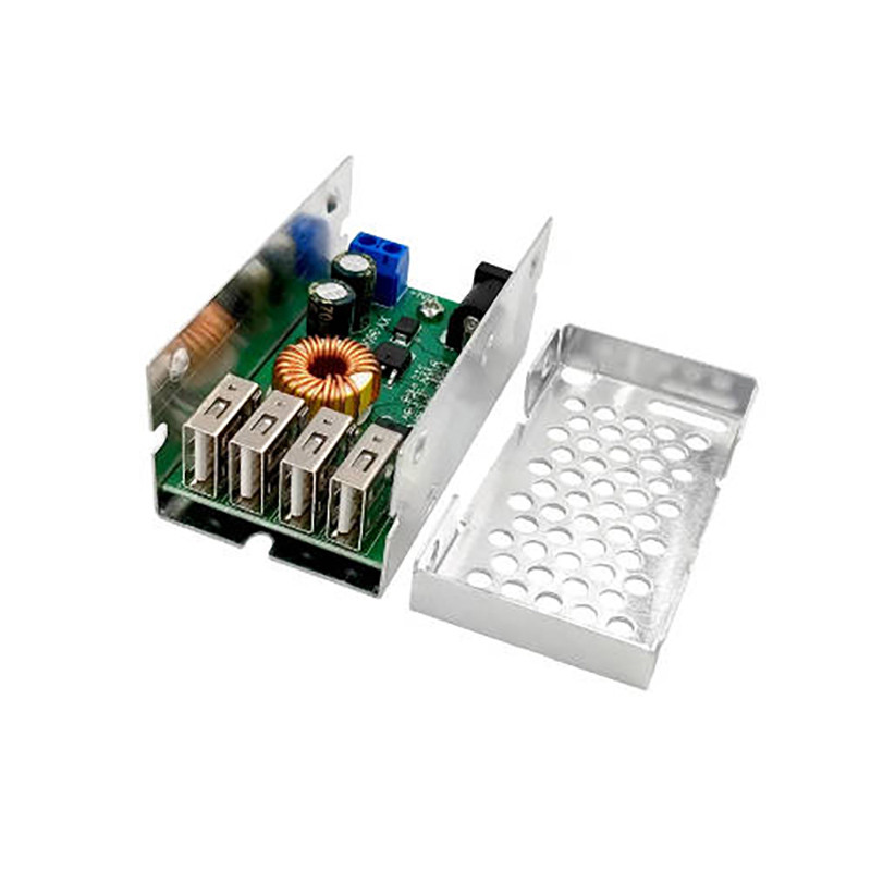 KNACRO DC-DC Step-Down Wandler – 9-40V Auf 6V, 20A, 120W, Wasserdicht & Robuster Leistungswandler
