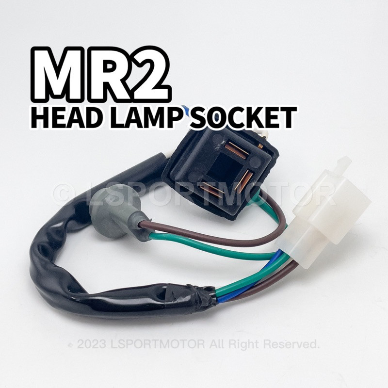 MODENAS MR2 HEAD LAMP SOCKET FRONT DEPAN LAMPU KEPALA SOCKET WIRE ...