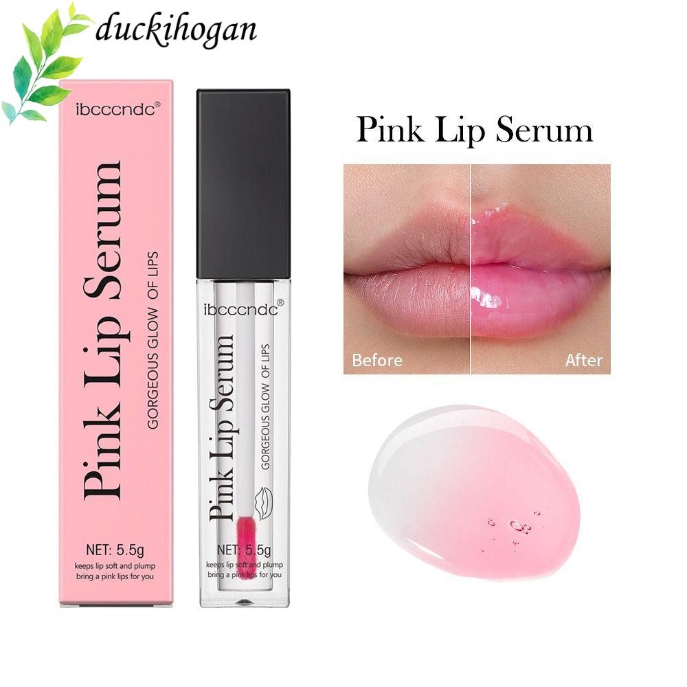 DUCKIHOGAN Magic Color Changing Lip Gloss, Plumping Transparent Magic ...