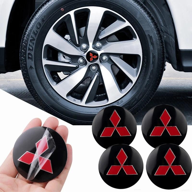 4pcs 56mm Wheel Center Cap Stickers Car Rims Hubcaps Cover Emblem Badge ...