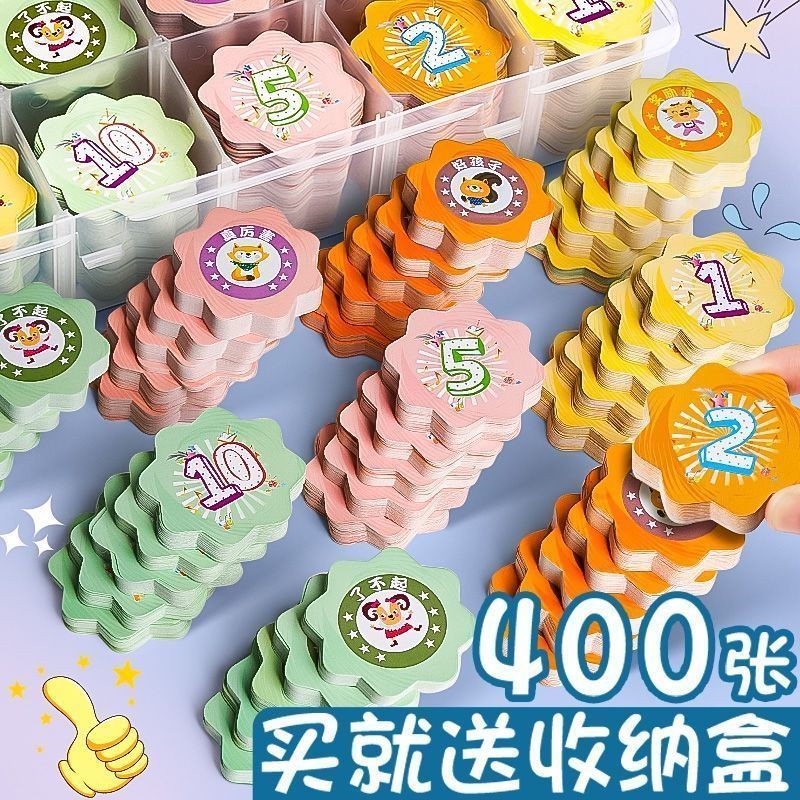 Teacher Recommendation Cartoon Lace Points Reward Card Children Family ...