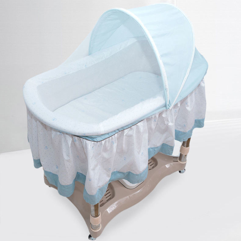 Sg New Support Up Down Rocking Electric Baby Cradle Bed Multifunctional ...