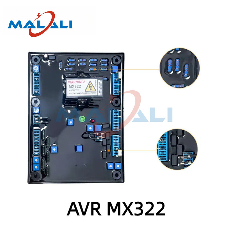 Malali MX322 Automatic Voltage Regulator (AVR) for Diesel Generator ...
