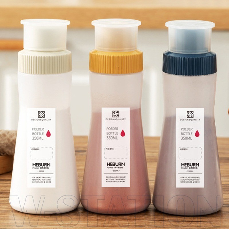 350ml Seasoning Jar - Pepper Powder Spice Bottle - Coffee Powder Shaker ...