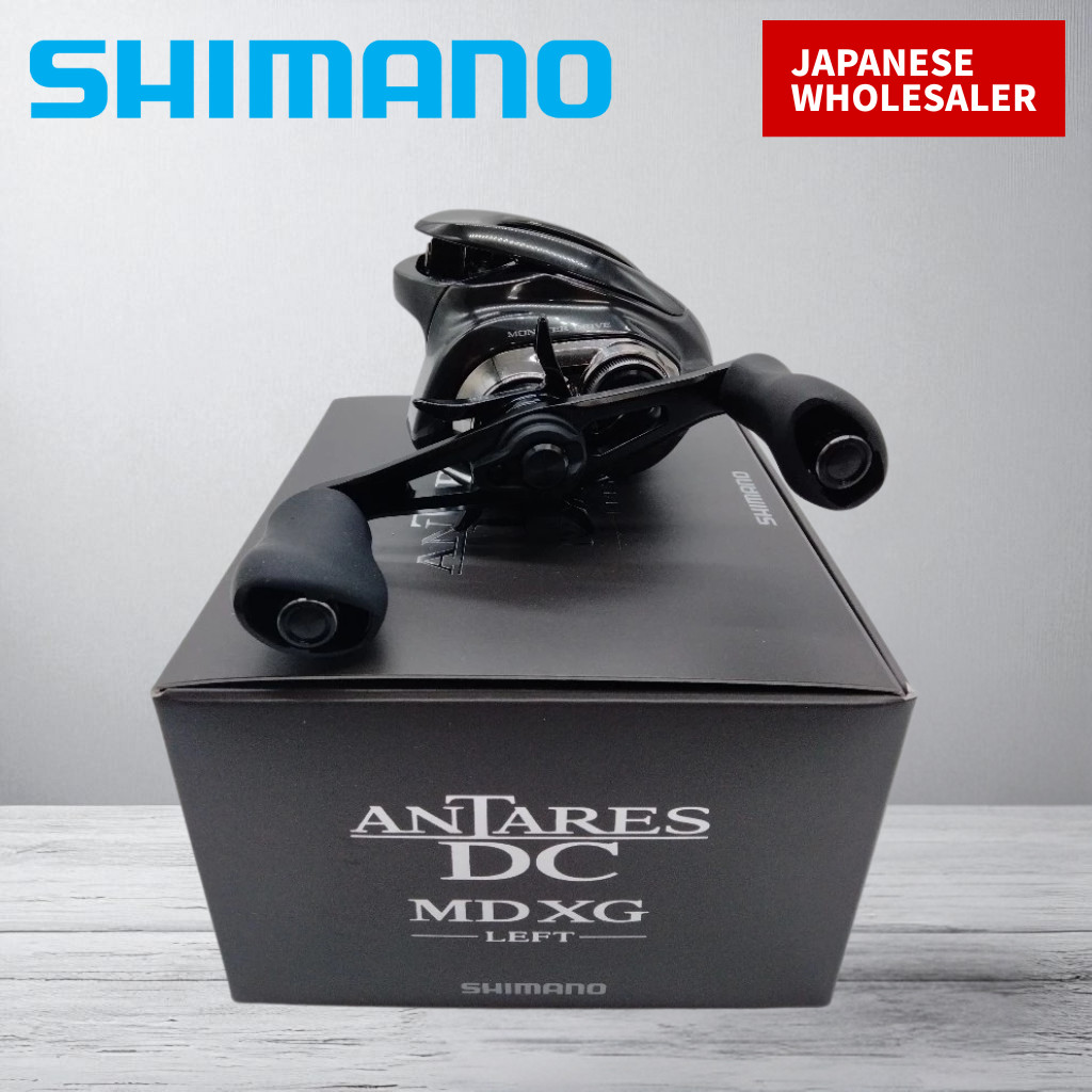 Moulinet Casting SHIMANO 23 Antares DC - Ratio 7.4:1 / 7.8:1, 11 Roulements, Frein DC Pour Mer & Eau Douce
