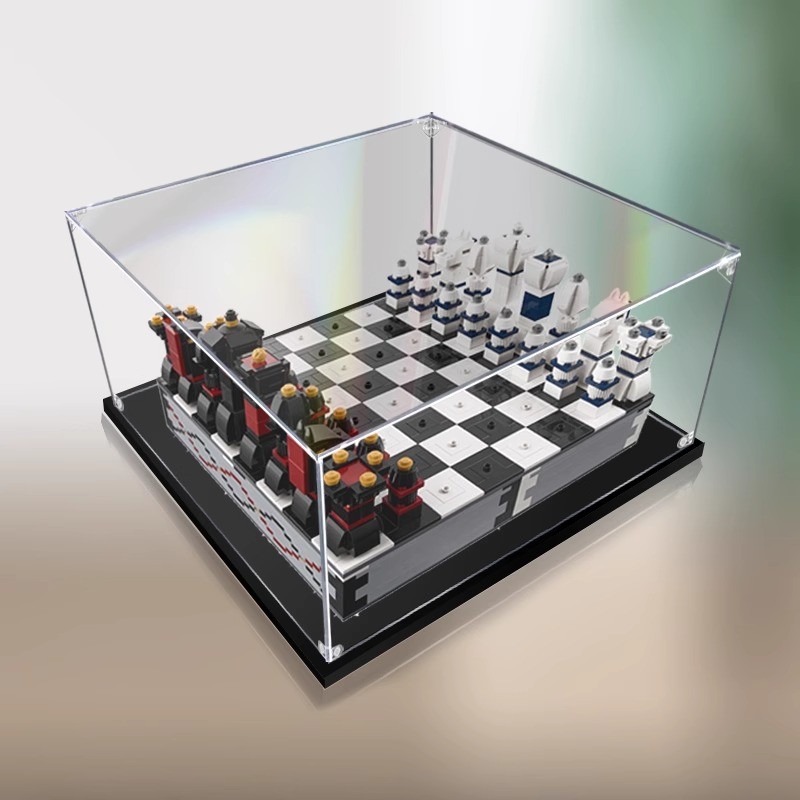 Transparent Acrylic Display Box For Lego 40174 chess Display Case ...