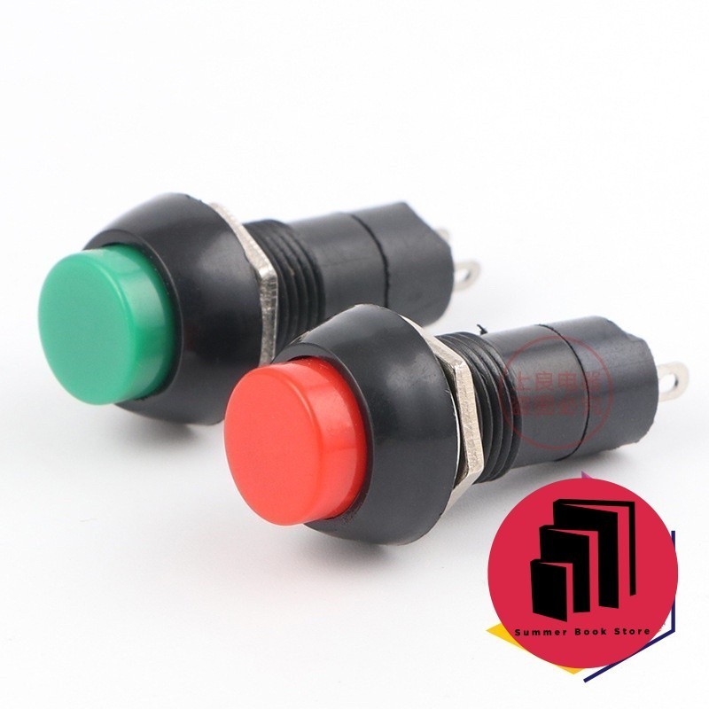 Mini Push Button Momentary On/Off Switch Electrical Switches-The ...