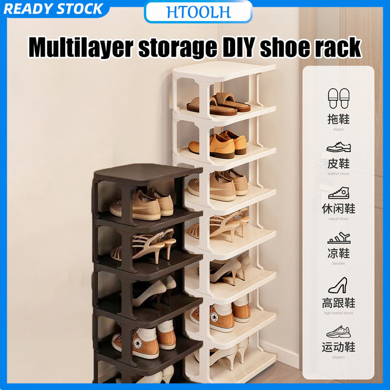 Shoe Rack Easy To Assemble Multi Layer Shoe Rack Stackable Shoe Rack ...