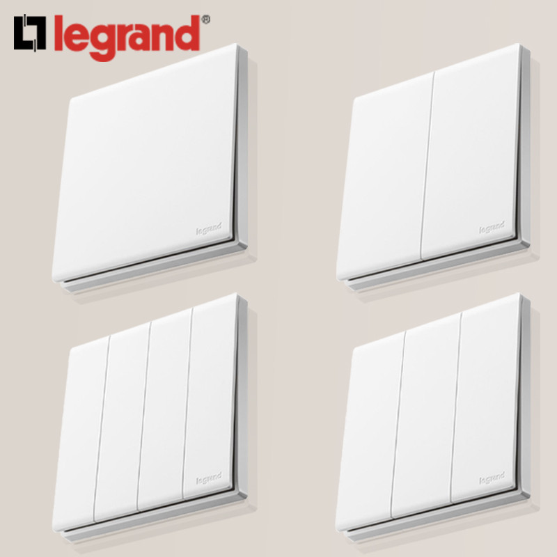 Modern 1-4Gang 1-2Way switch panel wall switches, high-end minimalist ...