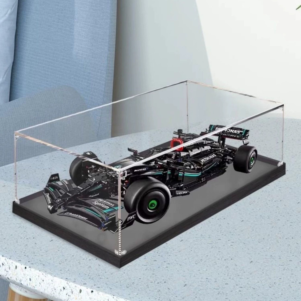 Lego Acrylic Display Box For 42171 Mercedes F1 Car Popmart Labubu Kotak ...