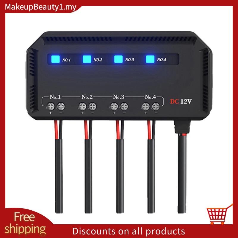 12V Block Universal 20A Motorcycle Automotive Block And Relay Box Kit With 4 Circuits Low Mini Blade Holder For Automotive Car Truck Marine Boat I4944521861