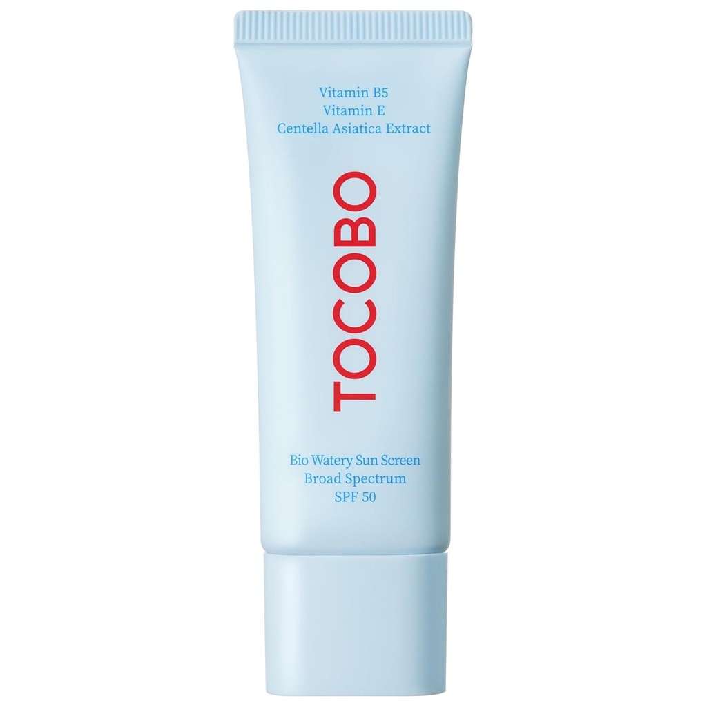 Bio Watery Sunscreen SPF 50 Broad Spectrum Korean Facial Sun Cream with ...