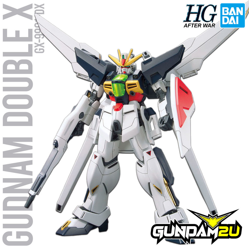 𝙍𝙀𝘼𝘿𝙔 𝙎𝙏𝙊𝘾𝙆 BANDAI HG 1/144 Gundam Double X DX - Model Kit High Grade ...
