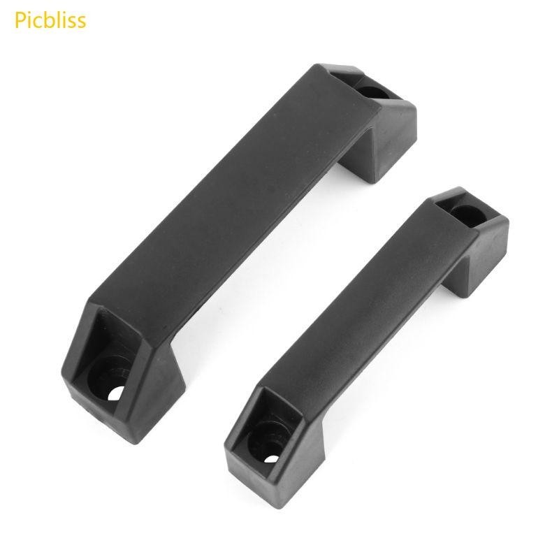 Picbliss Plastic Nylon Cabinet Handles Black Nylon 90mm 120mm Door ...