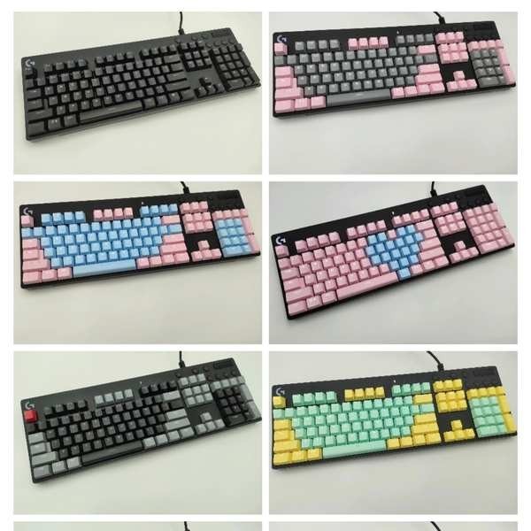 keycap ไทย keycap Penutup kekunci Logitech G610 lut sinar 29 set ...