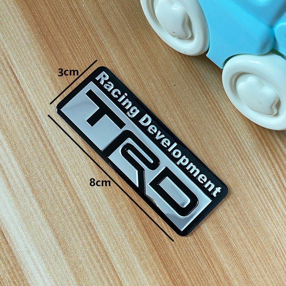 Topteng 1PC 3D Adatto per Hybrid Words Car Sticker Metal Emblem Rear Car Trunk Badge