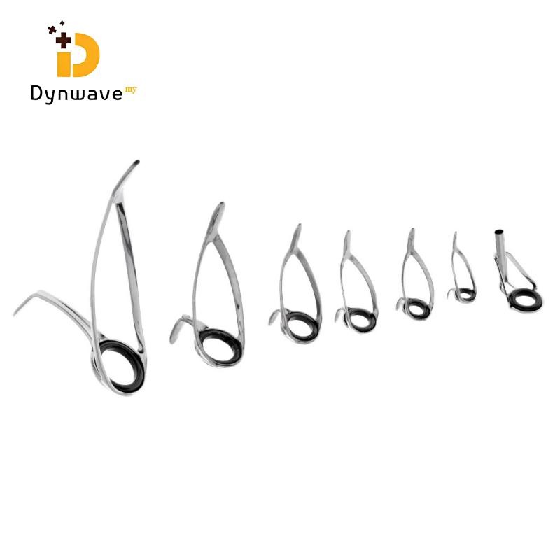 DYNWAVE 10pcs Fishing Rod Tip Covers - Clear Plastic Protector Caps For Rod Guides (S, M, L Sizes) - View #2