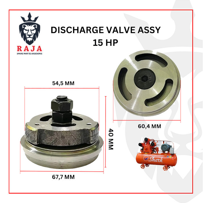 Discharge Valve Assy 15 HP Air Compressor 15 HP | Shopee Malaysia
