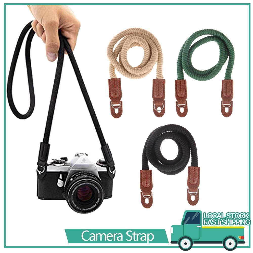 🇲🇾🚚Ready Stock🚚 Camera Strap Shoulder Neck High Strength Nylon Strap ...