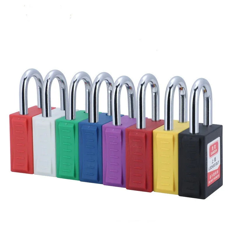 25mm 38mm 76mm Colorful Safety Padlock with Steel Shackle Same Key ...