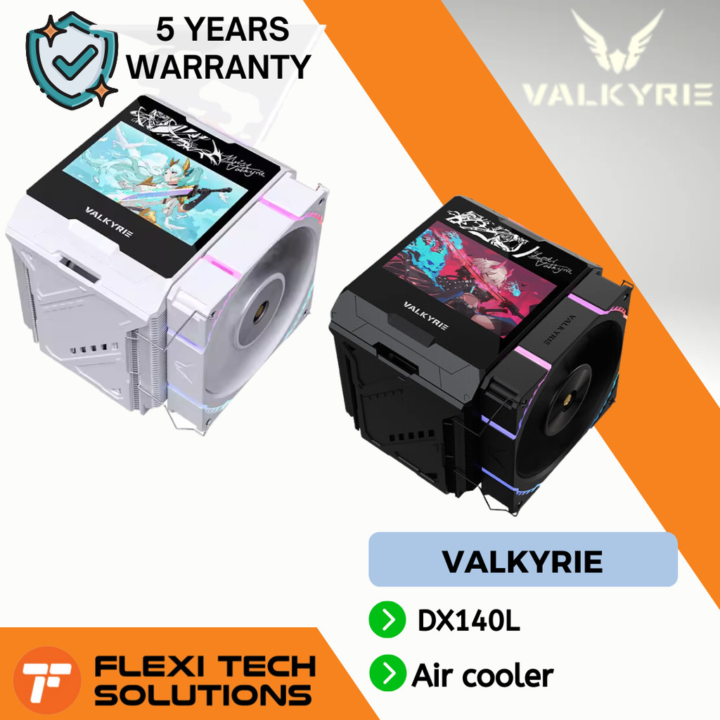 Flexi tech VALKYRIE DX140L-Loki ARGB LCD Display AIR COOLER