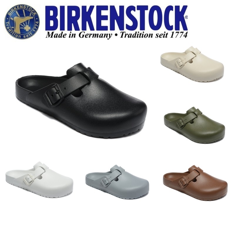 Birken／stock Boston EVA Black Men's and Women's Half Pack
