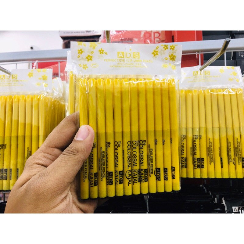 ADS perfect Kajal eyeliner pencil orignalWholesale0.90 (12pcs) Shopee