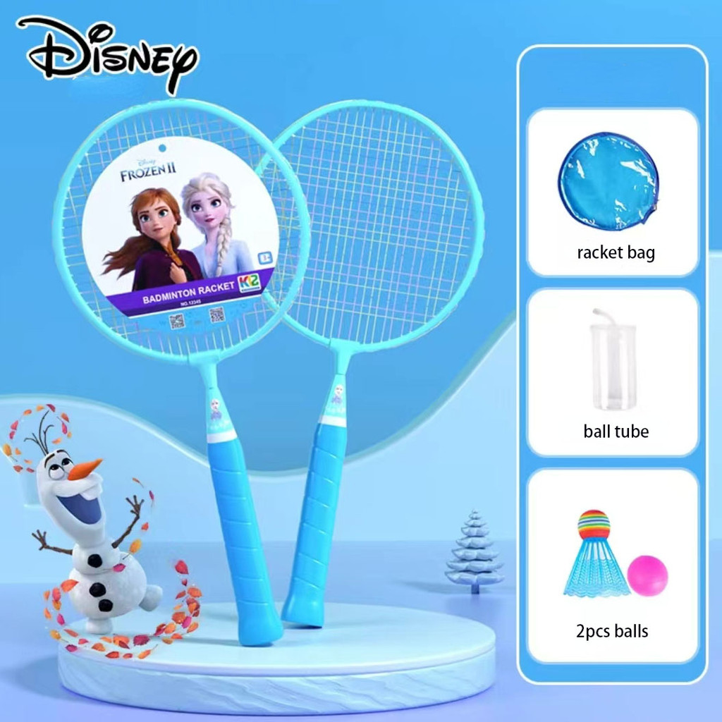 Carton Frozen KT Spider-man Kids Multi-Function Badminton Racket Tennis ...