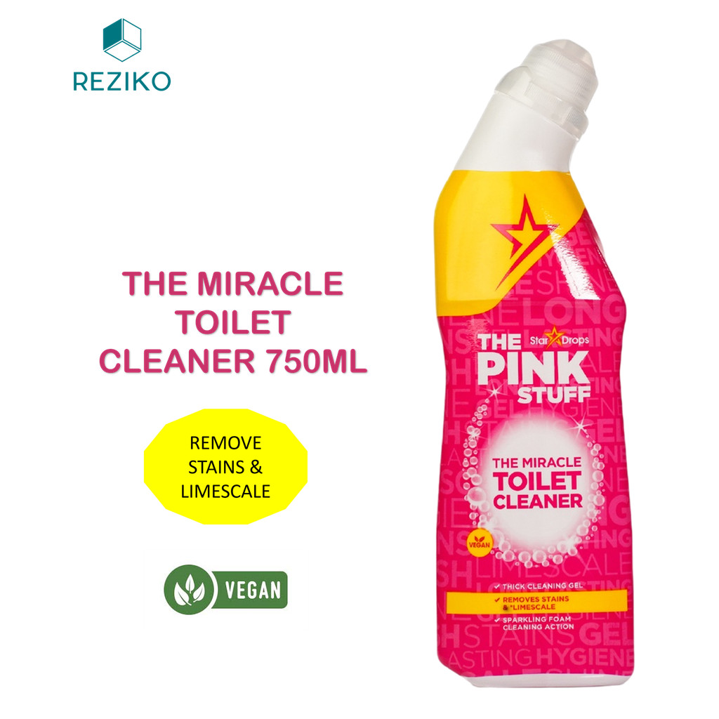 The Pink Stuff The Miracle Toilet Cleaner 750ml Remove Stains