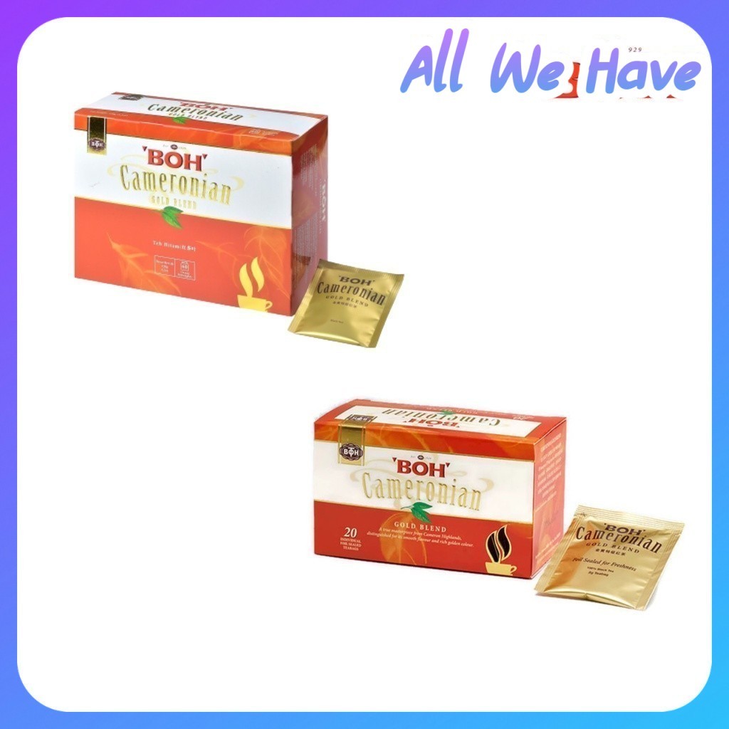 (FRESH BATCH) Boh Cameronian Gold Blend Teabags 20’s/ 60’s Teh Boh ...