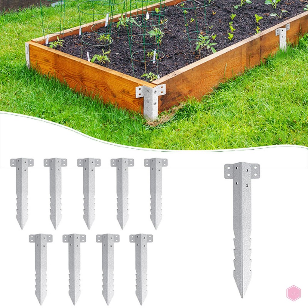 Metal Garden Fence Posts Rust-Free Pressure-Treated Cedar Posts for ...