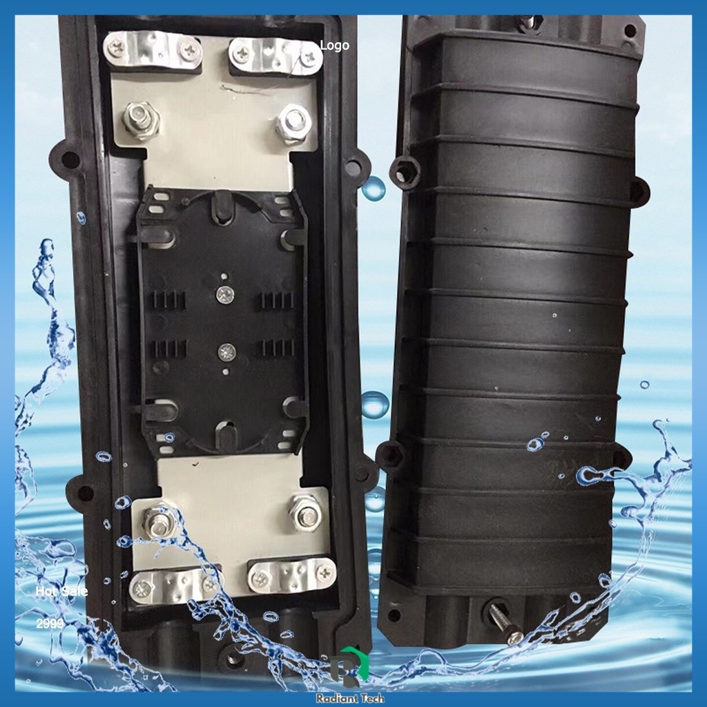Fiber Optic Joint Closure Waterproof 12/24/48 Port Telecom FOSC Cable ...