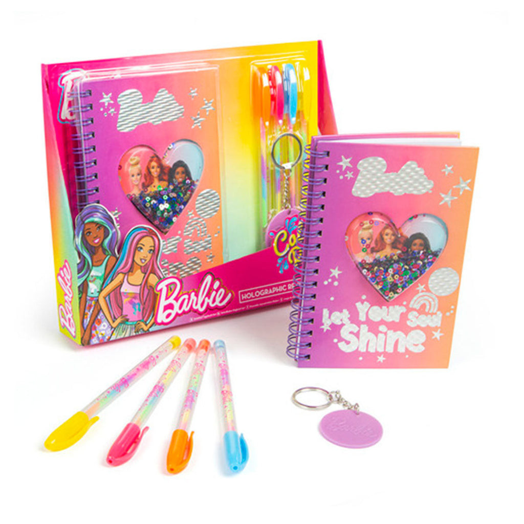 RMS Barbie Colour Reveal Holographic Reveal Diary Set | Shopee Malaysia