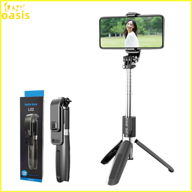 OAS Selfie Stick Tripod Foldable Phones Selfie Extension Rod Portable ...