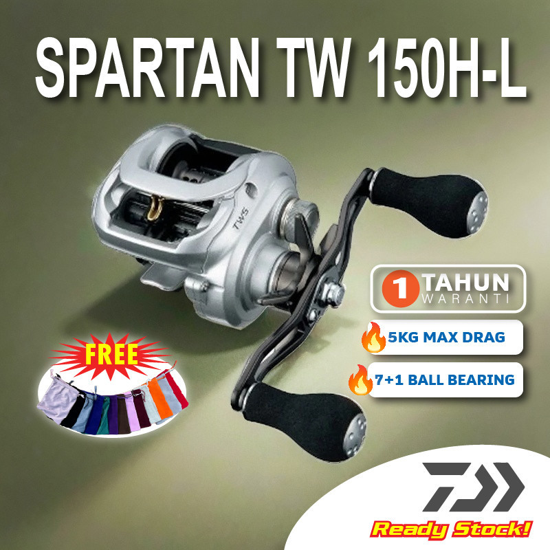 DAIWA SPARTAN TW 150G-L left Hand JDM Baitcasting BC fishing