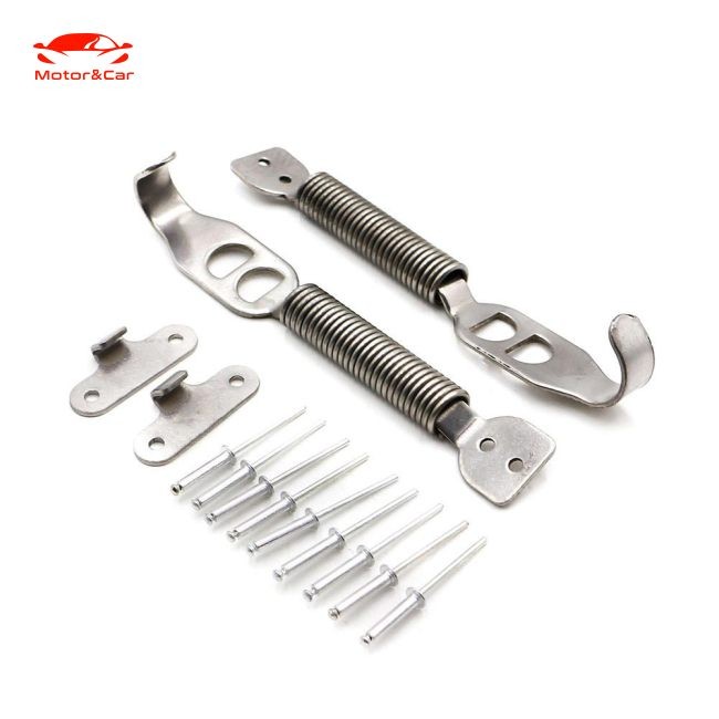 jianting Car Racing Mount Bonnet Hook Pin Lock Kit Stainless Steel ...
