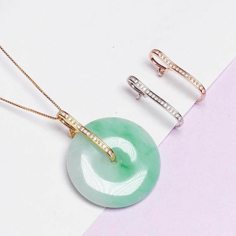 WOZUIMEI Orecchini in Stile Cinese Eardrop S925 in Argento