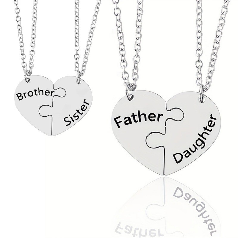 Necklace for brother and sister outlet