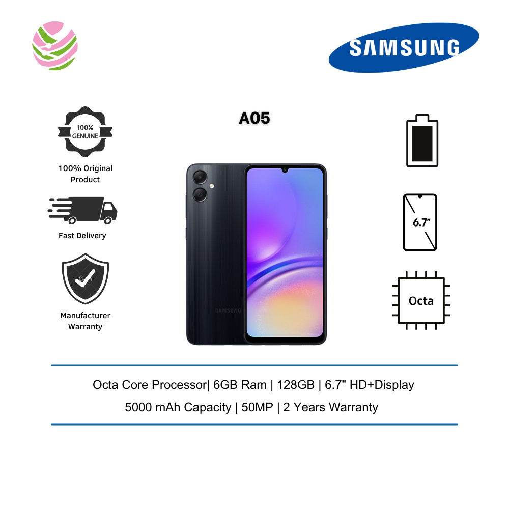 Samsung A05 128GB Black