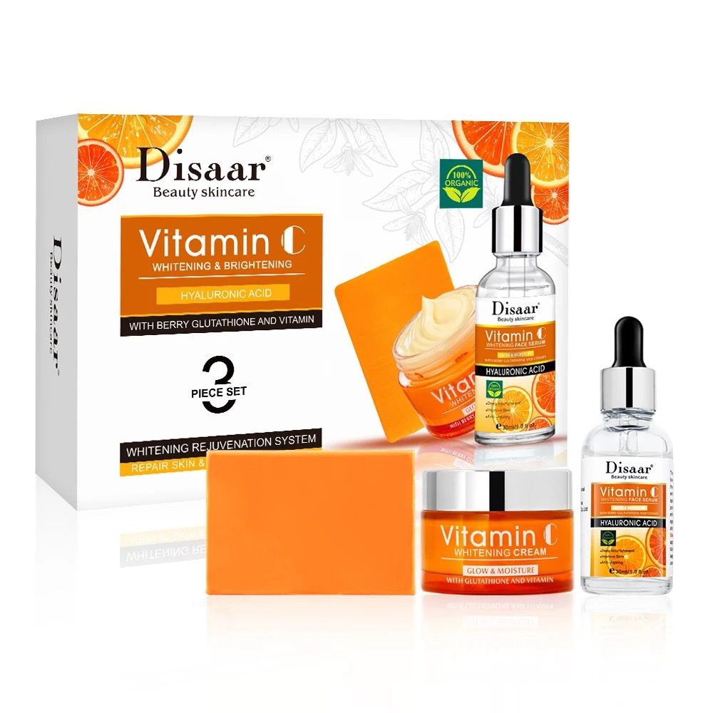Disaar Presented New Vitamin C set 3in1. Cram day and night. Soap and ...
