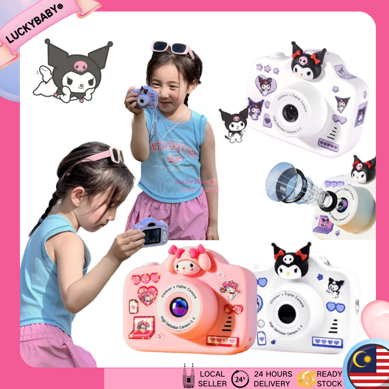 Kids Camera CCD Mini Cartoon Digital Camera Toys with 32GB TF Card HD ...