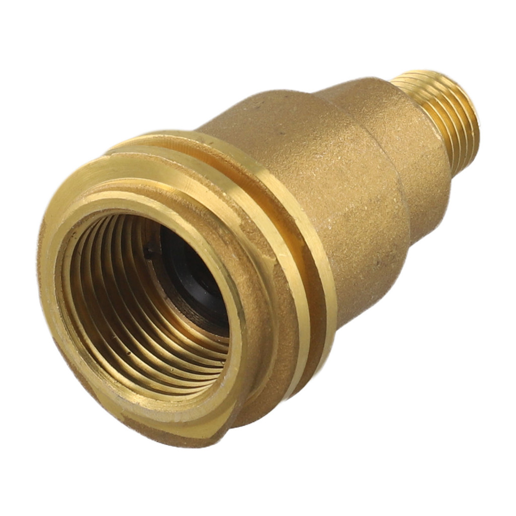 for QCC1 Nut Propane Gas Fitting Hose Adapter 1/4Inch Male Pipe Thread ...
