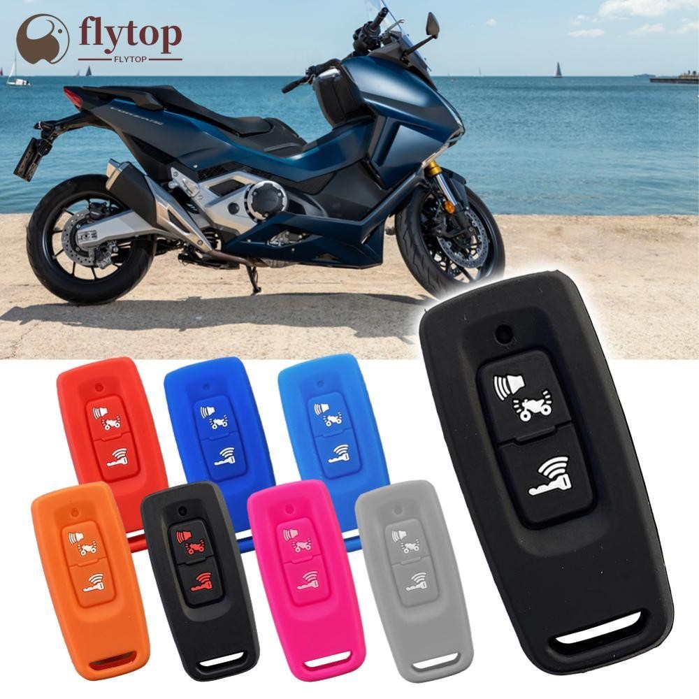 FLYTOP Silicone Motorcycle Key Case Full Cover Fob For Honda Adv 350 ...
