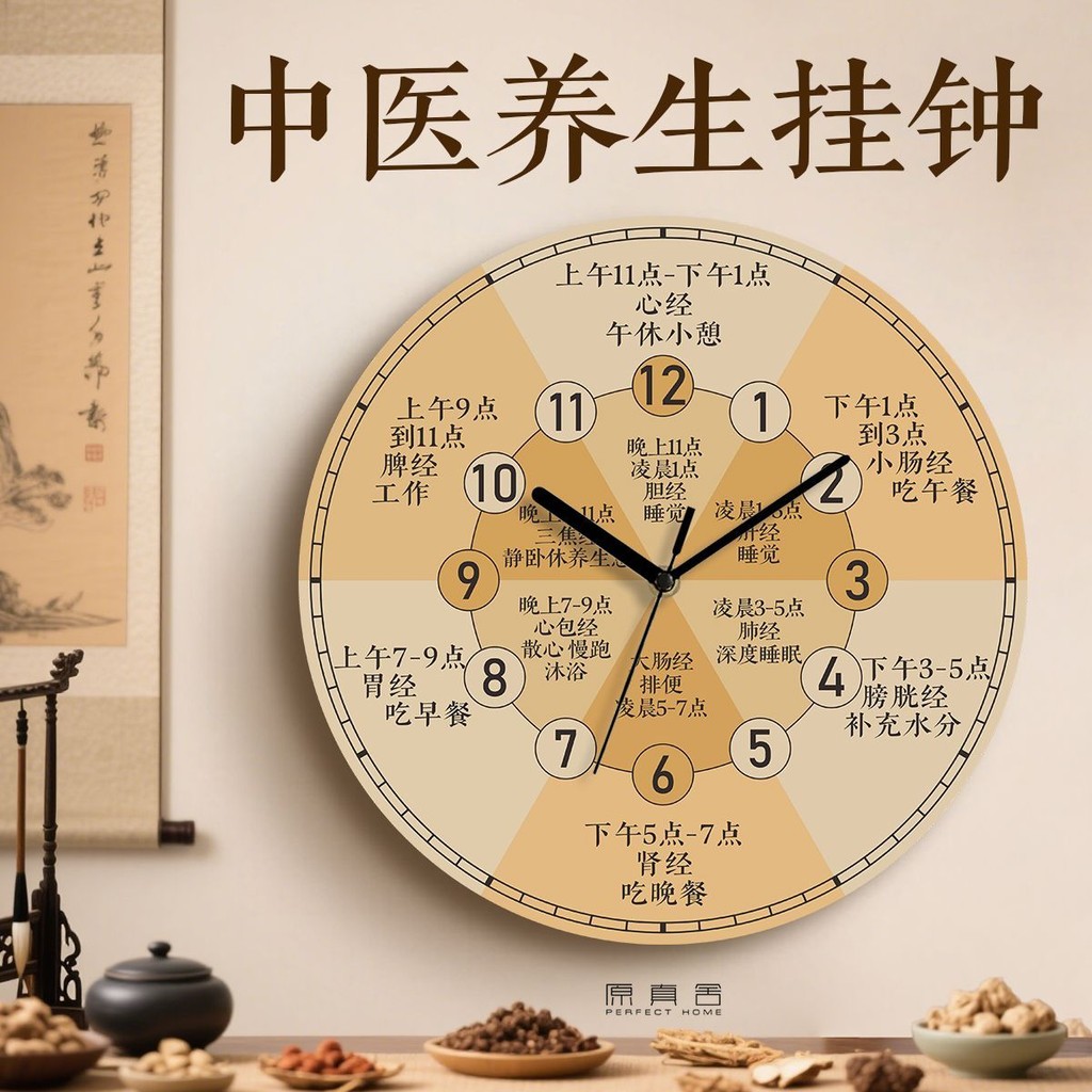 [Fast Accessories] Health Wall Clock Chinese Medicine Shop ...
