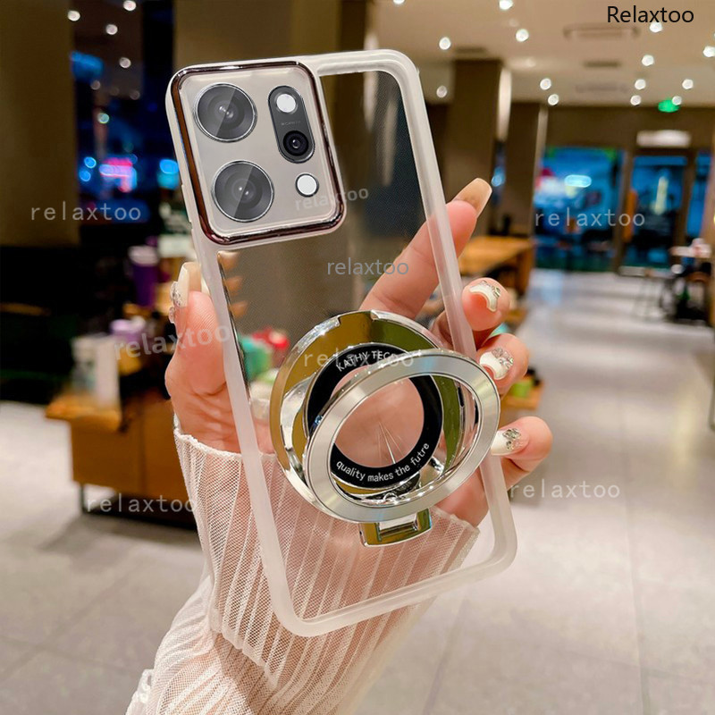 Funda Oppo Reno14 F 5G / Reno 14 FS - Transparente, Con 2 Cristales Templados, Protección Cámara