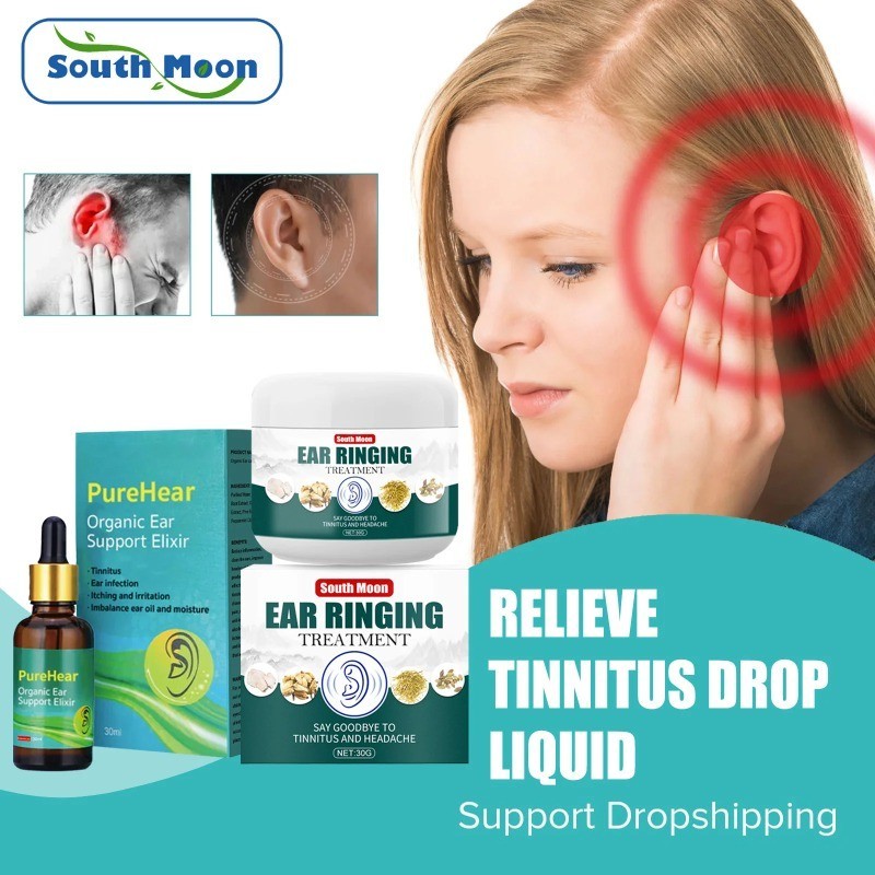 Tinnitus Treatment Ear Drops Relieving Hearing Loss Discharge Care