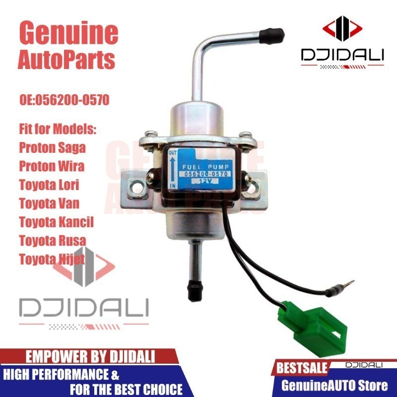 056200-0570 Original Denso Electric Fuel Pump Gasoline Inline Petrol ...