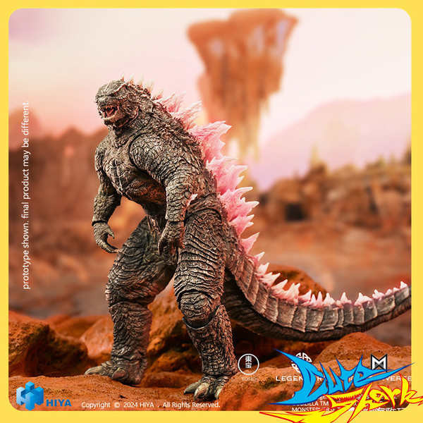 godzilla figure godzilla x kong godzilla toys HIYA Godzilla lwn Kong 2 ...