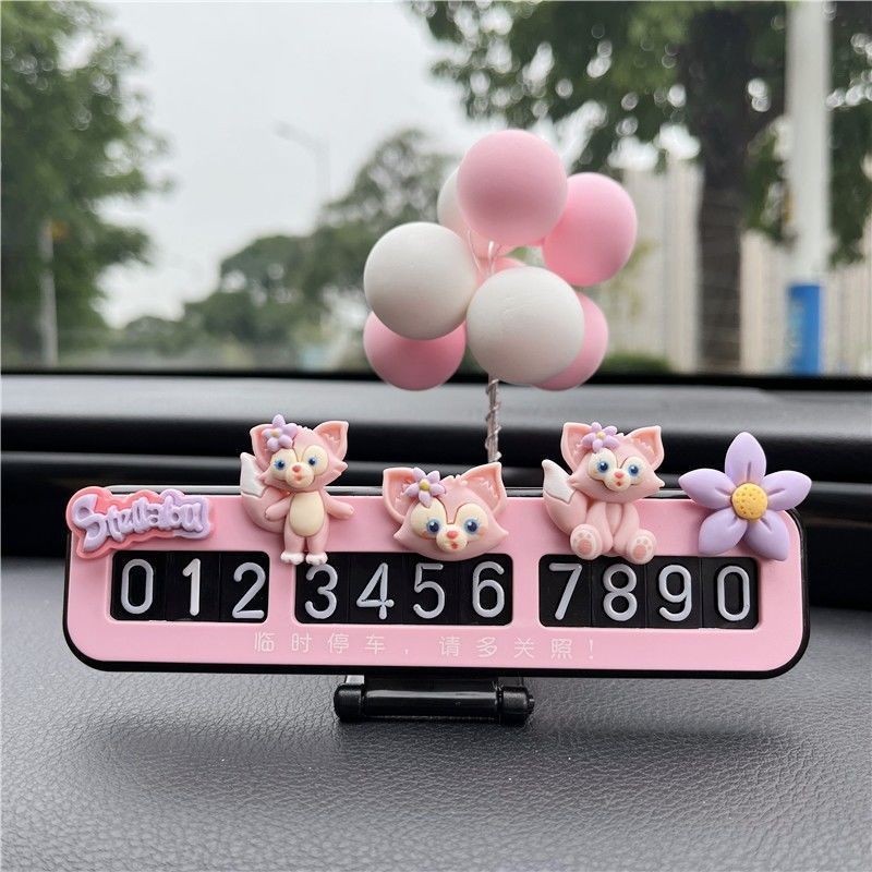 Temporary Parking Phone Sign Girl Cartoon Moving Sign Unique Creative ...